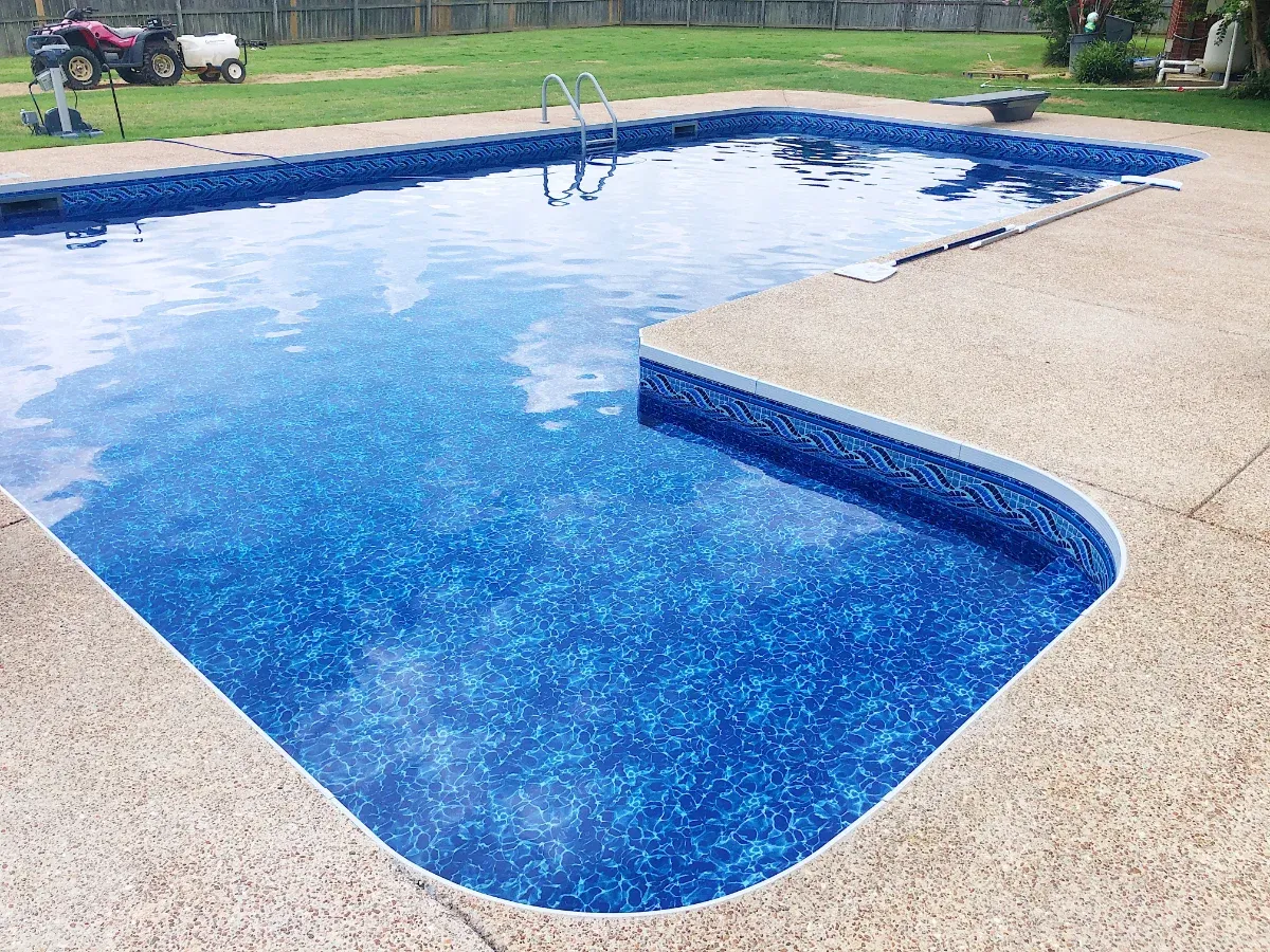 Pools can be designed for any shape you desire.